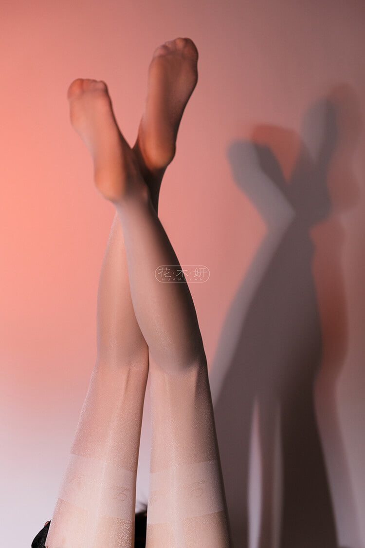 [Charming] Ultra Sheer Smooth Delicate Brilliant Fairy Crotchless Pantyhose