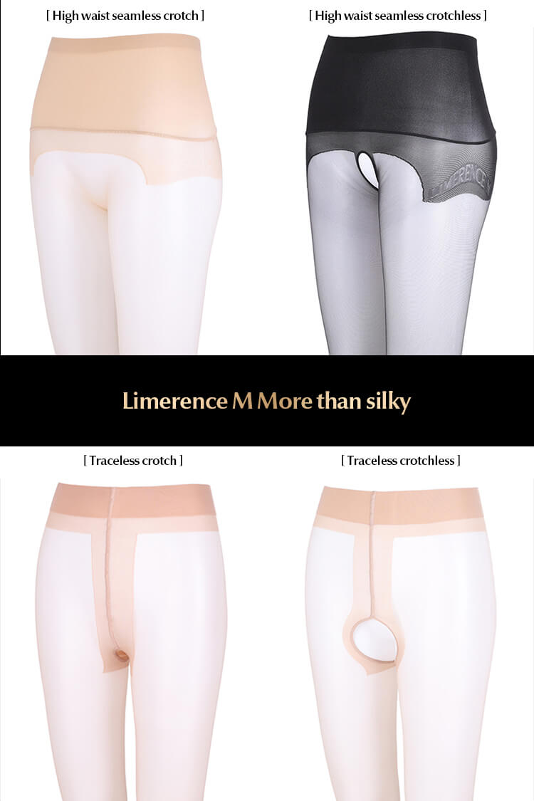 Limerence M [Almost Zero] High Waist Seamless Crotch Pantyhose - Ling lingerie