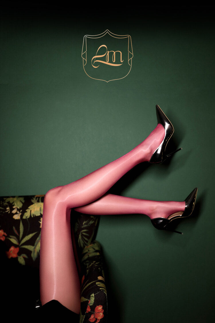 Limerence M [Aurora] Sexy Seduction Glossy Crotchless Pantyhose - Ling lingerie