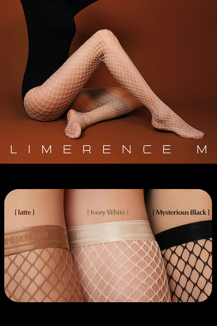 Limerence M [Canary] Sexy Hollow Temptation Fishnet Pantyhose