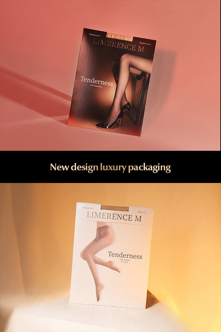 Limerence M [Tenderness] Velvet Seamless Crotchless Pantyhose - Ling lingerie