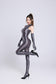 Shiny Spandex Lycra Solid Color Sleeveless Unitard Bodysuit With Gloves