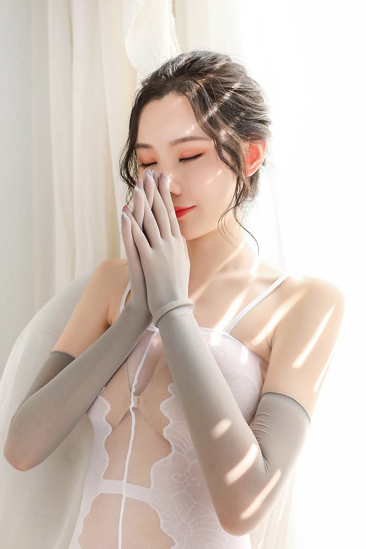 Smooth seamless sexy stockings gloves - Ling lingerie